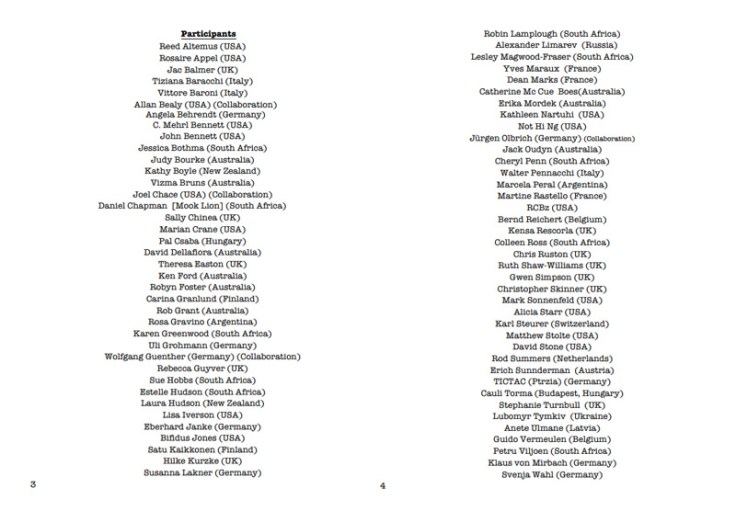 An Encyclopedia of Everything, Artist book project