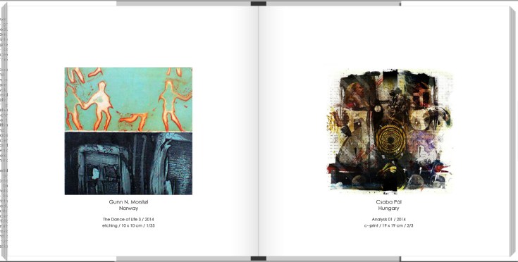 Csaba Pál /Second International Contemporary Miniprint of Kazanlak/ 2014 catalog