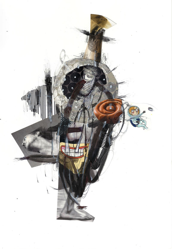 csaba pál, collage, A/4