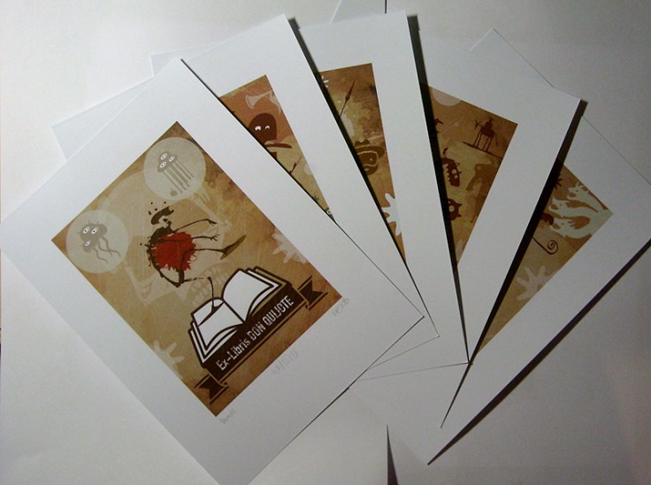 Csaba Pál, ex-libris, c-print 19x14cm