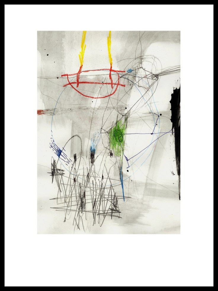 Pál Csaba, Rajz, Drawing, 01, A/4