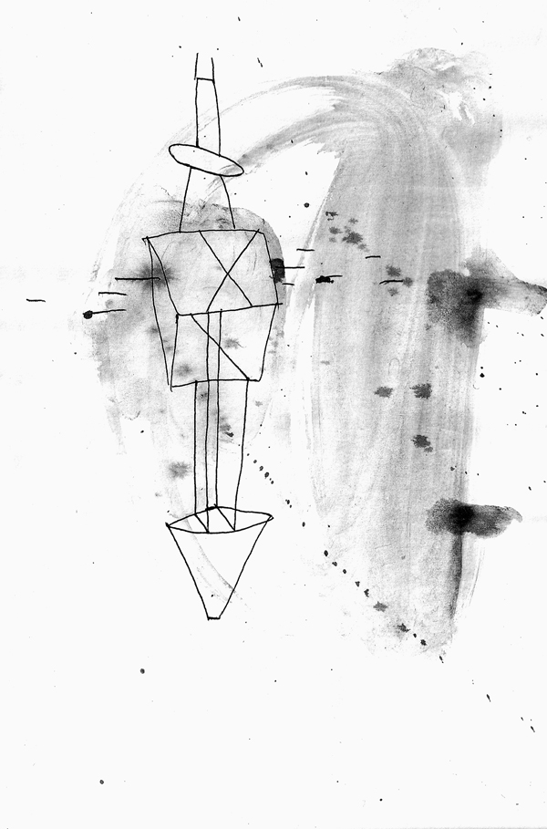 Csaba Pál, drawing 02, A/5