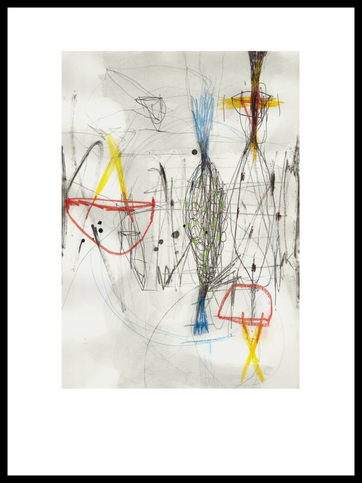 Pál Csaba, Rajz, Drawing, 02, A/4