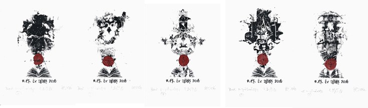 Csaba Pál, exlibris, 15x10 cm, digital print