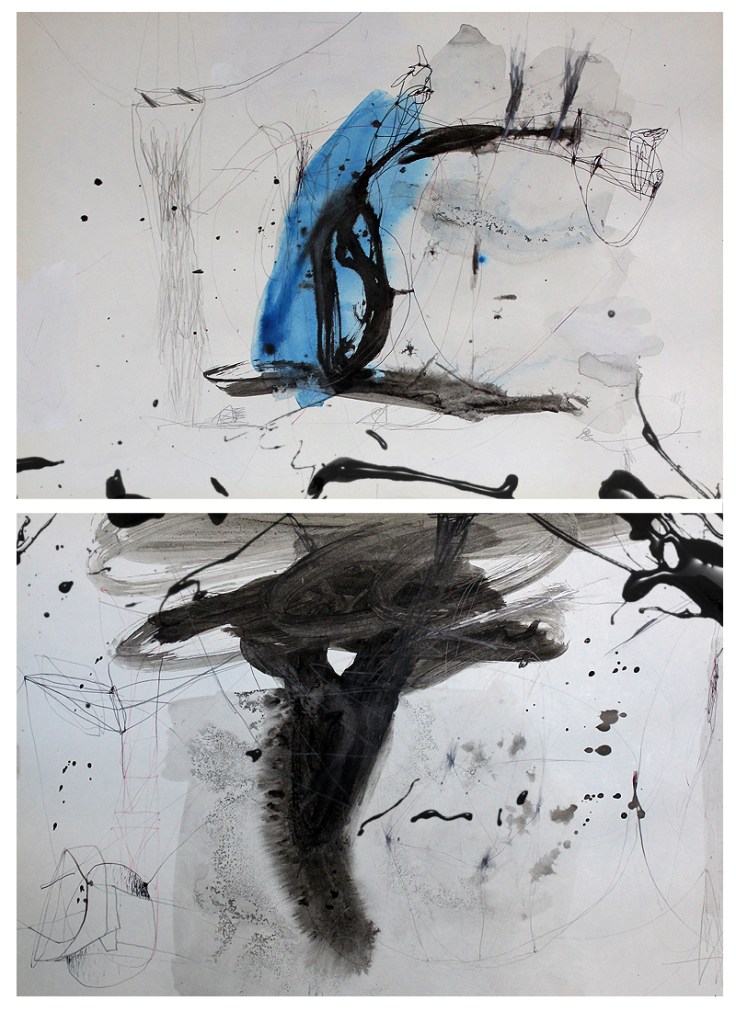 Pál Csaba, Makett_05, 70x50 cm, 