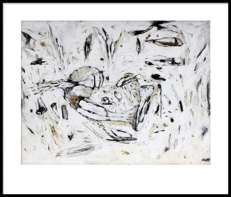 Pál Csaba, Indukció_03, 120x140 cm, vegyes papír