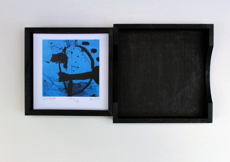 Csaba Pál, Private travel, Artist book, /Air, Earth, Fire, Water/ 52 pieces, 20c20x50cm