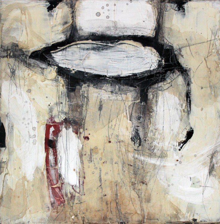 Pál Csaba, Hasonlat 02, 30x30 cm, vegyes, vászon