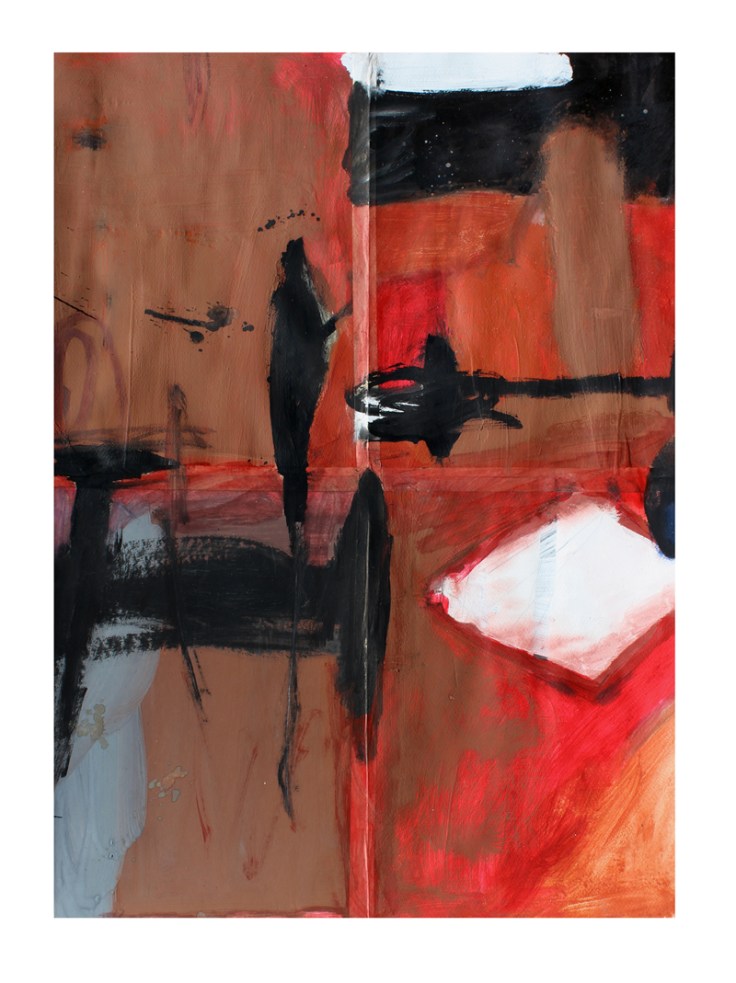 Pál Csaba, Végkifejlet, 70x50 cm, vegyes, papír 