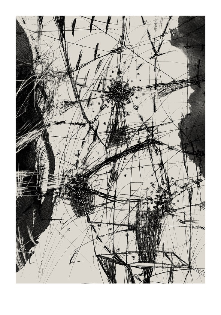 Pál Csaba, Újjáalakítás, digital print