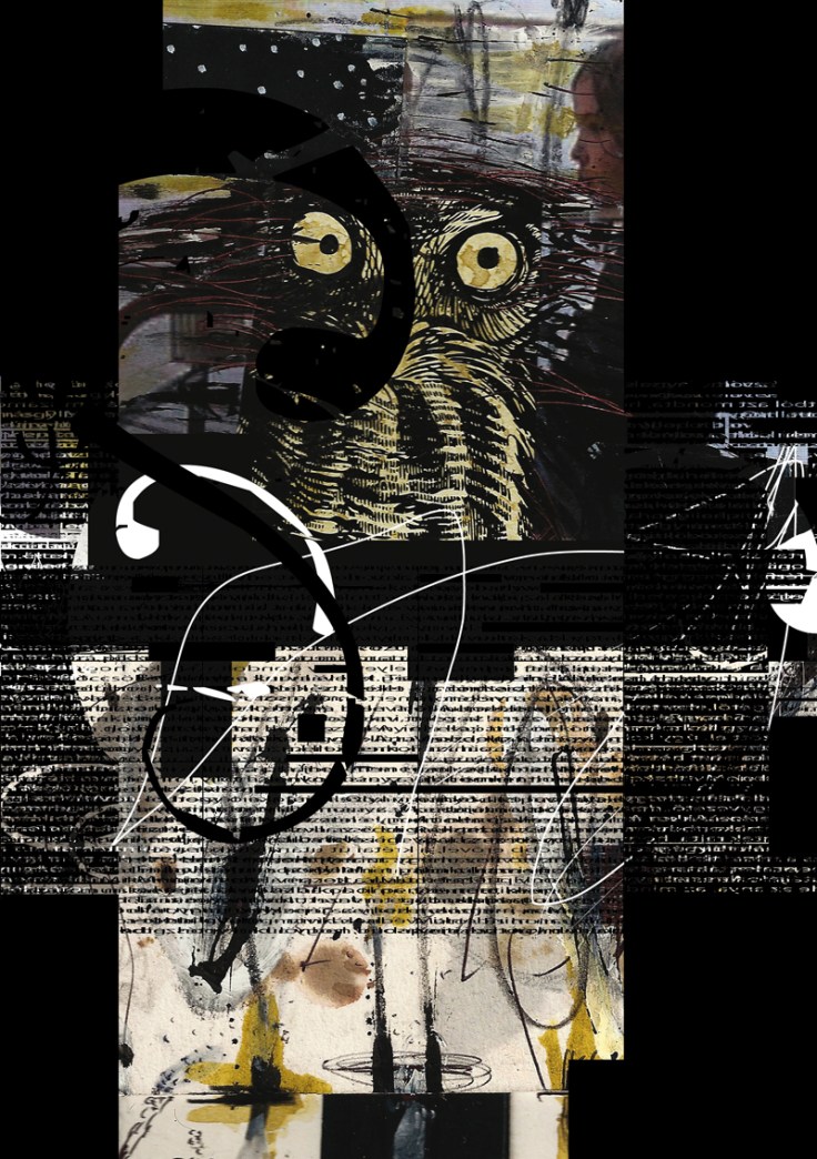 Csaba Pál, Your poem 02, visual poetry, digital print,  30x21 cm/