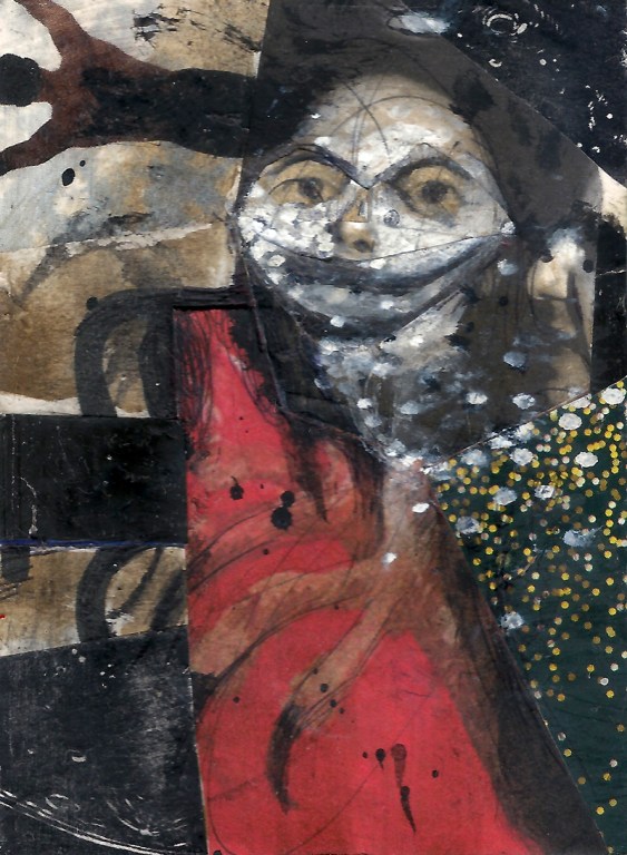 Csaba Pál, Port 02, mixed, collage, 