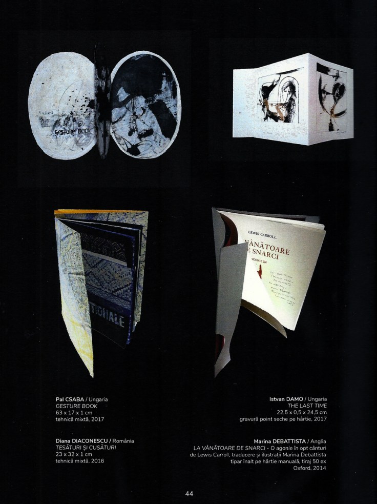 Csaba Pal, artist book, Romania, catalog