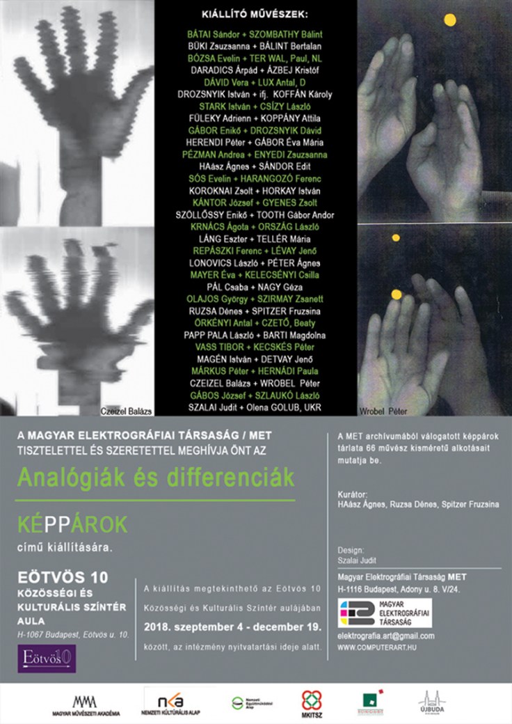 Pál Csaba, Meghívó, Analógiák és differenciák, 2018_