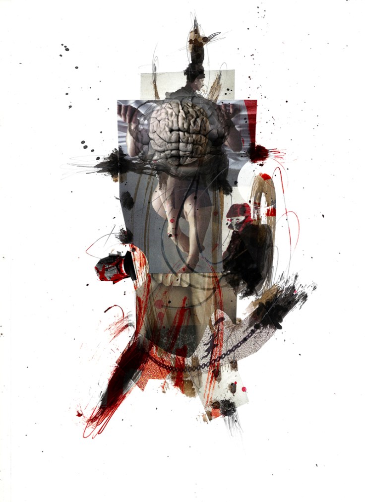 Csaba Pál, A.I. 01, digital print