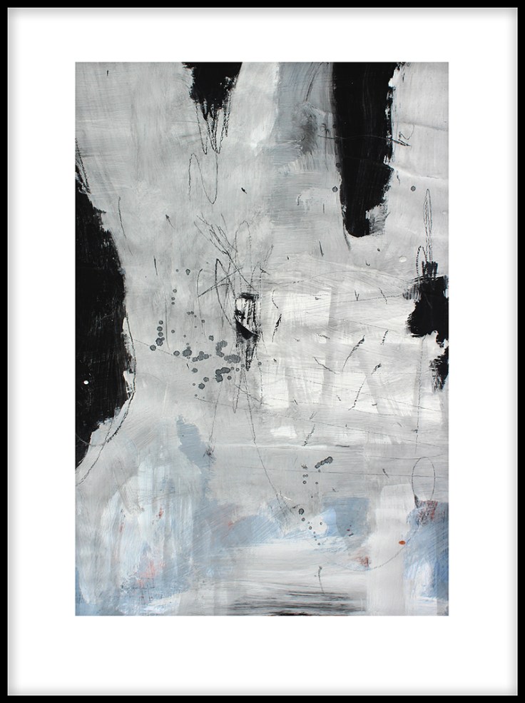 Pál Csaba, Soundless 07, 55x38 cm, vegyes, papír