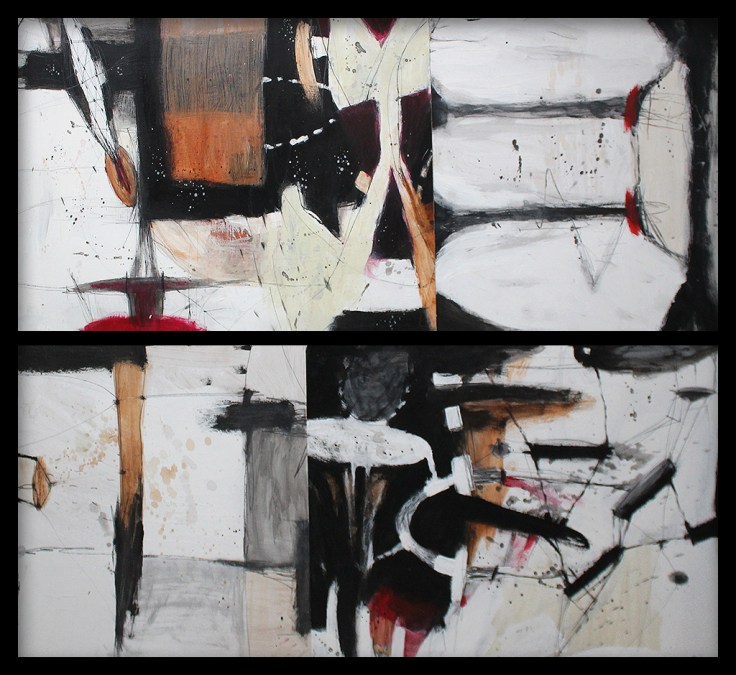 Pál Csaba, A kép képének a képe, 100x140 cm, vegyes falap, 2019 Pál Csaba, A kép képének a képe, 100x140 cm, vegyes falap, 2019