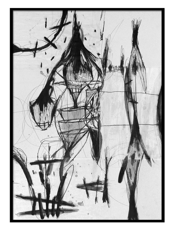 Pál Csaba Rátét 01, 70x50 cm, vegyes 2019