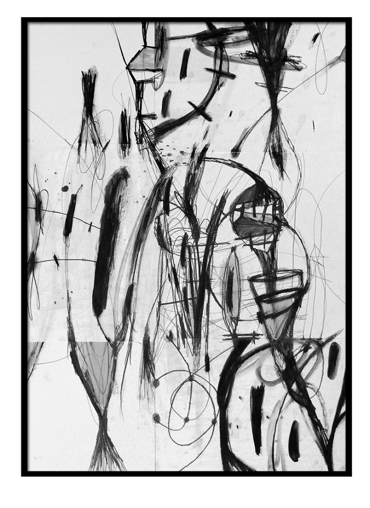 Pál Csaba Rátét 03, 70x50 cm, vegyes 2019