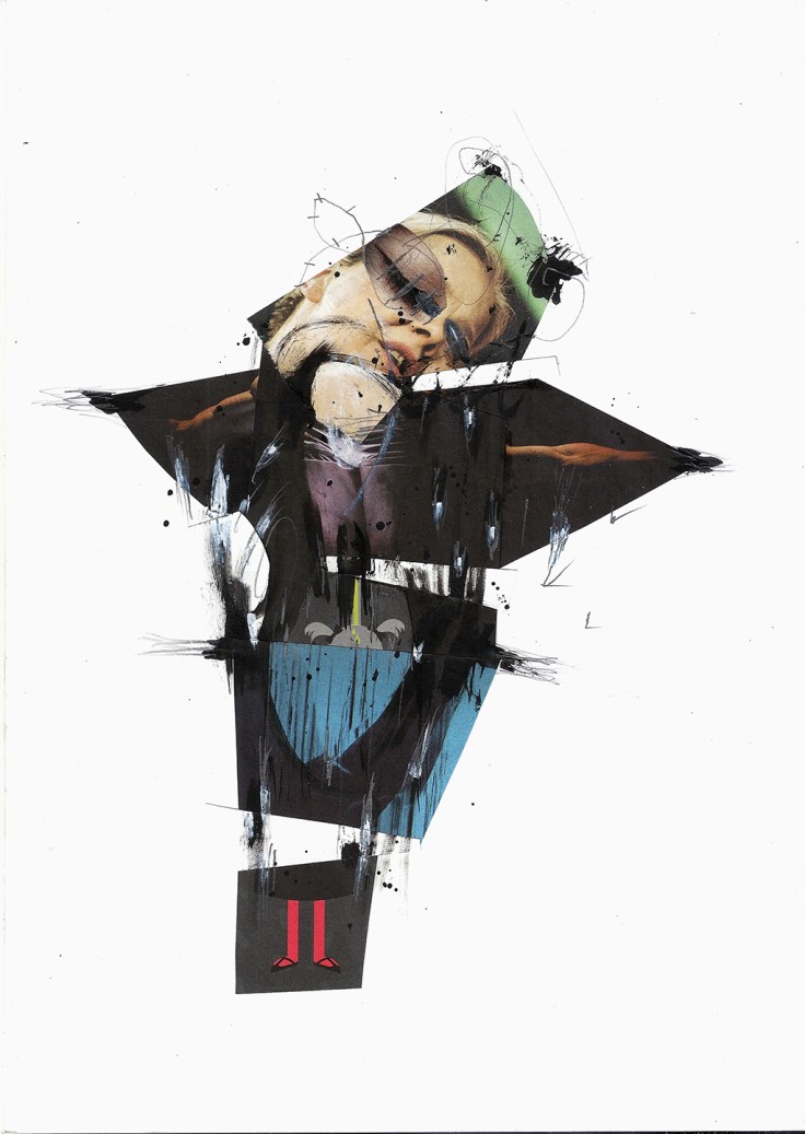 Prosthesis_01 Size: A/4 mixed, collage 2019