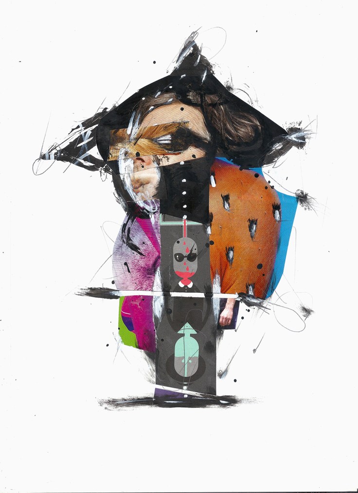 Prosthesis_03 Size: A/4 mixed, collage 2019