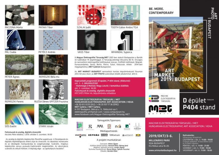 Pál Csaba, ART Market, M.E.T., D pavilon, P404 stand