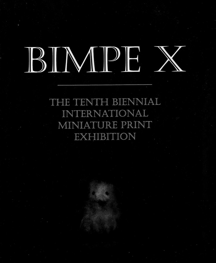 Csaba Pál, BIMPE X International Miniature Print Exhibition, Canada