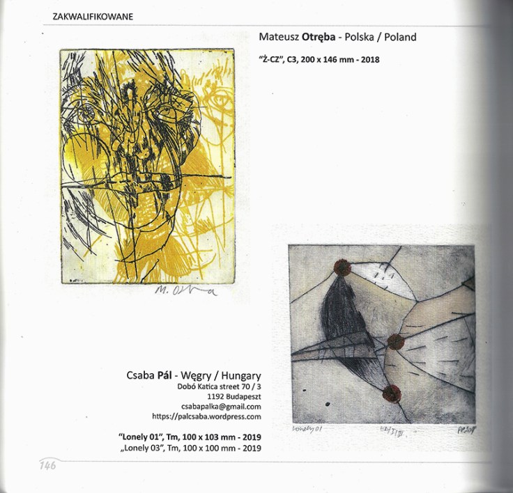 Csaba Pál, 17th International Competition Of Small Graphic, catalog