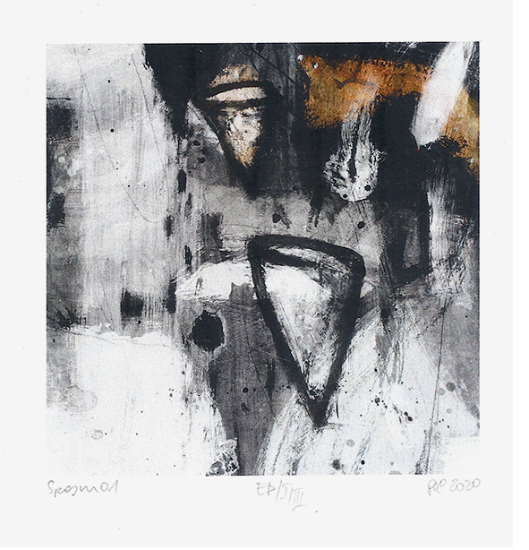 Csaba Pál, Spasm 01, 10x10 cm, digital print, 2020