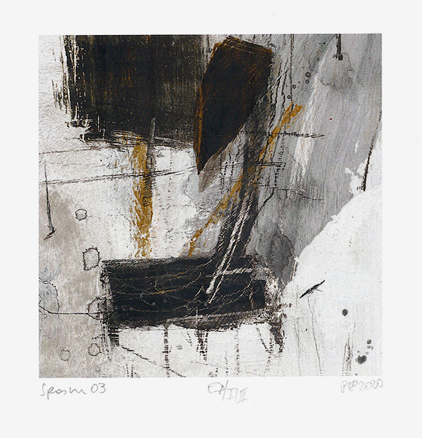 Csaba Pál, Spasm 03, 10x10 cm, digital print, 2020