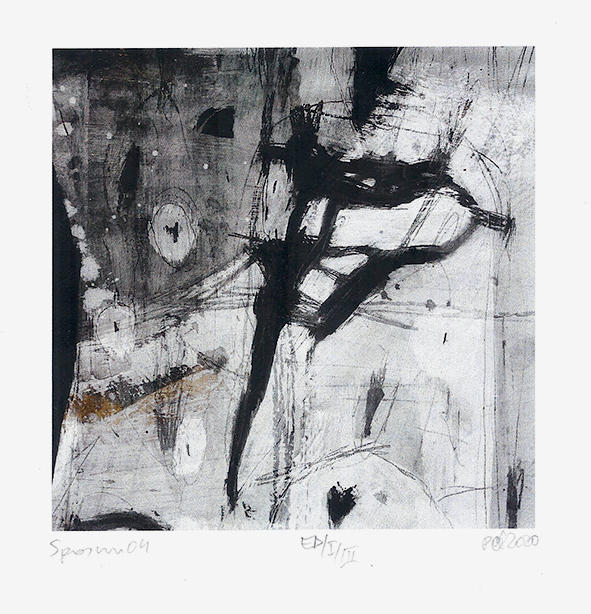 Csaba Pál, Spasm 04, 10x10 cm, digital print, 2020