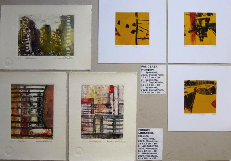 Csaba Pál, 19th Lessedra World Art Print Annual — Mini Print 2020