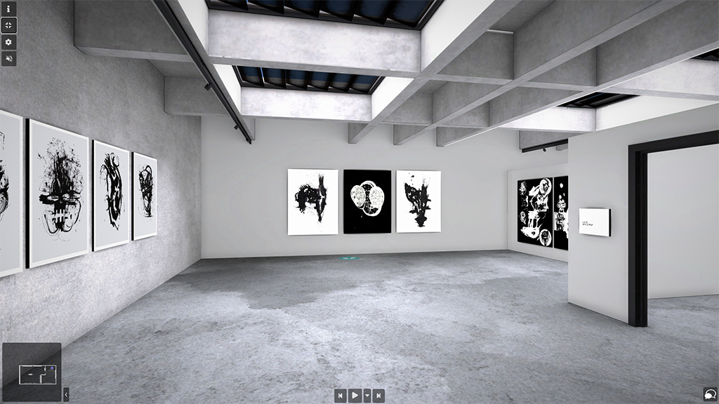 Pál Csab: Live contour 120 x 100 cm, digitális nyomat, kollázs