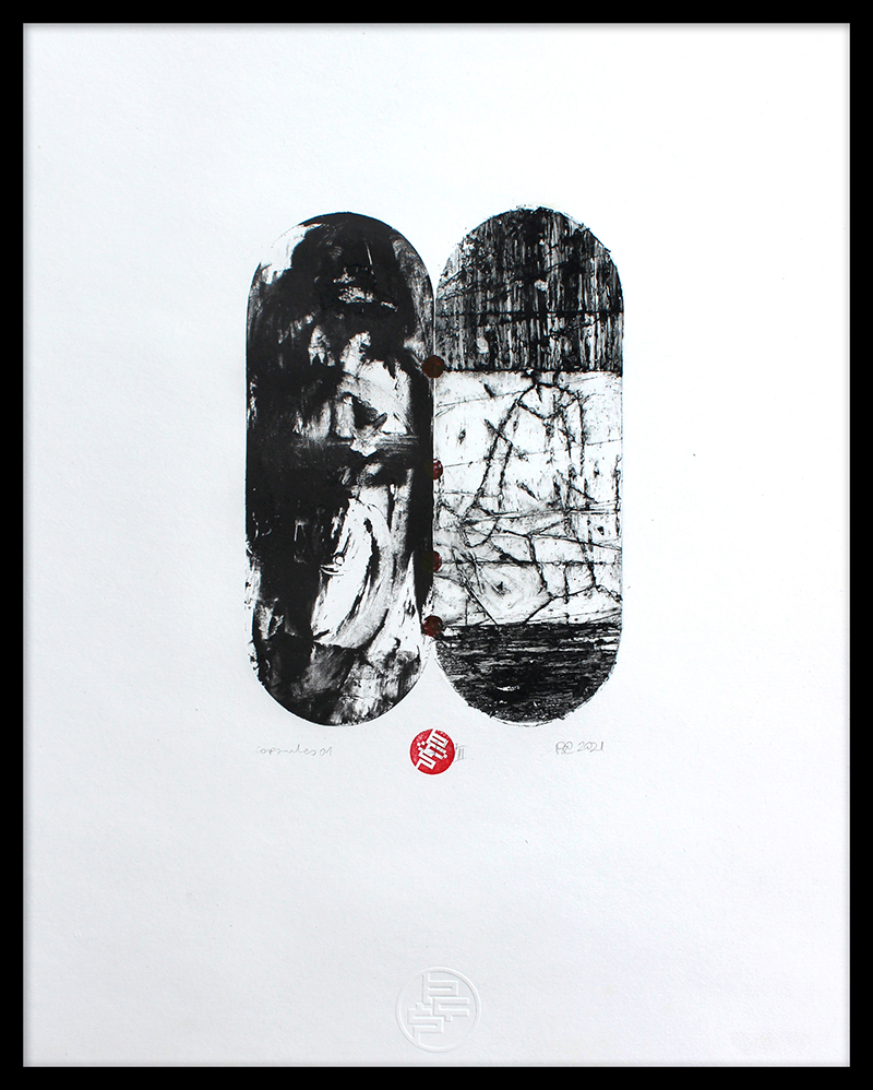 Csaba Pacz Csaba Pál, Twenty-Frist International Print Biennial Varna 2021, sent ...